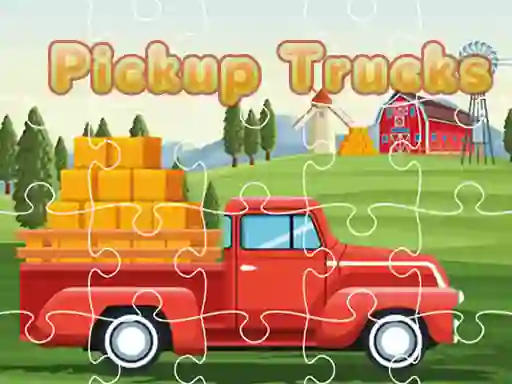 Peli Pickup Trucks Jigsaw verkossa