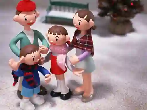 Peli Christmas Clay Doll Puzzle verkossa