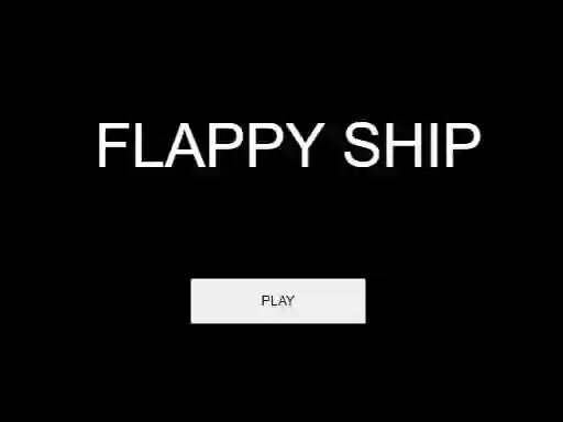 Peli Flappy Ship verkossa
