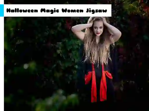 Peli Halloween Magic Women Jigsaw verkossa