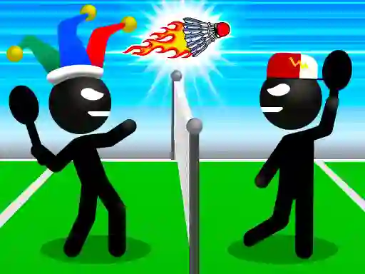 Peli Stickman Sports Badminton verkossa