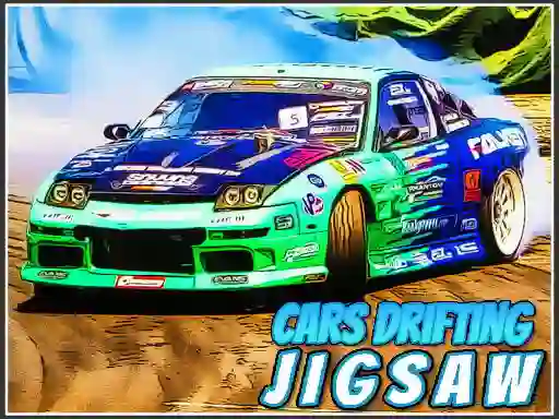 Peli Cars Drifting Jigsaw verkossa
