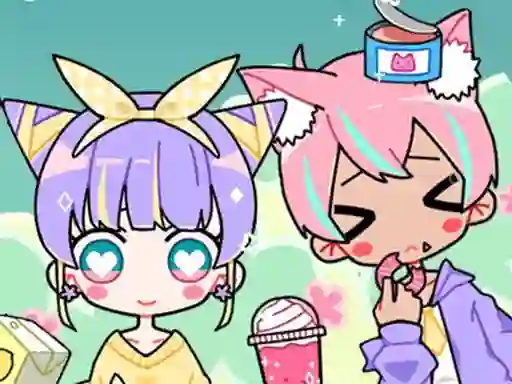 Peli Cute Girl Avatar Maker verkossa