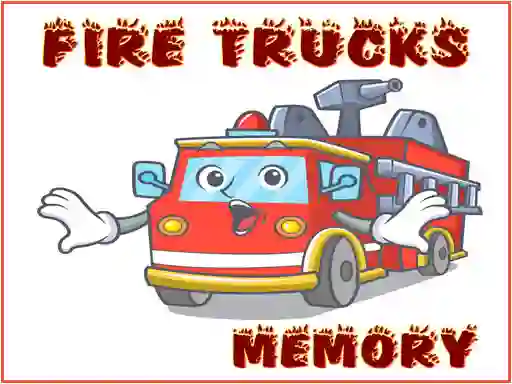 Peli Fire Trucks Memory verkossa