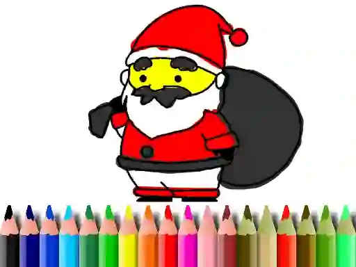 Peli Back To School: Santa Claus Coloring verkossa