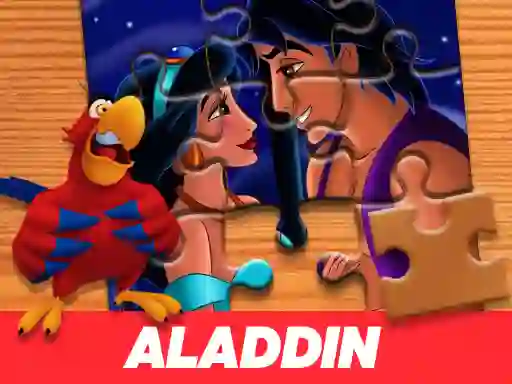 Peli Aladdin Jigsaw Puzzle verkossa