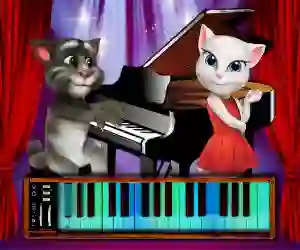 Peli Talking Tom Piano Time verkossa