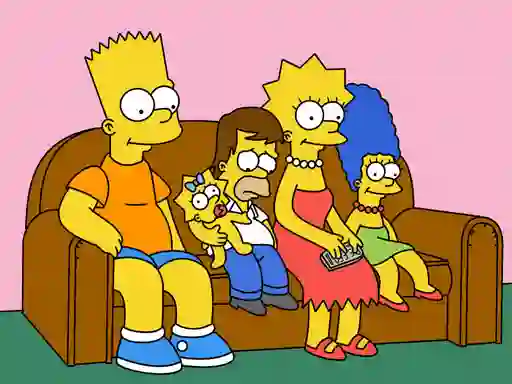 Peli The Simpsons Jigsaw Puzzle verkossa