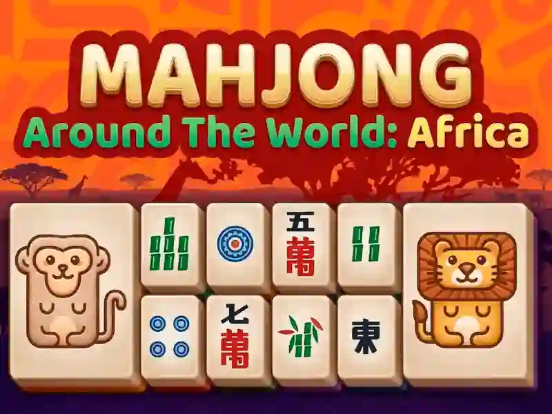 Peli Mahjong Around The World Africa verkossa
