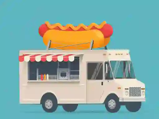 Peli Food Trucks Jigsaw verkossa