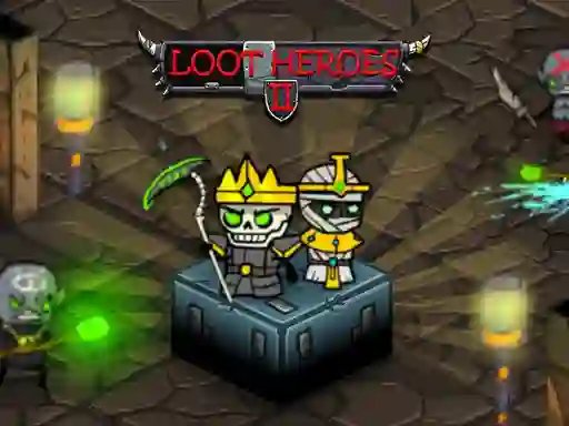 Peli Loot Heroes 2 verkossa