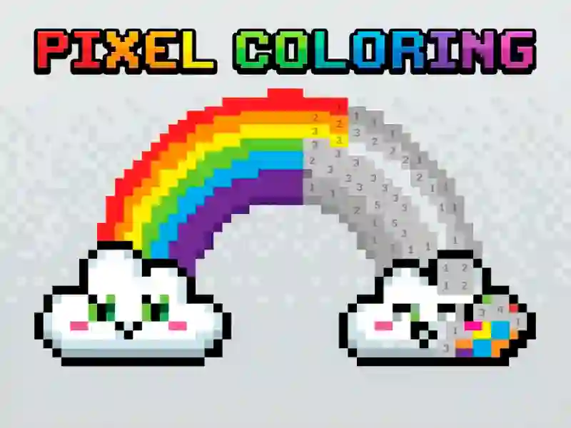 Peli Pixel Coloring verkossa
