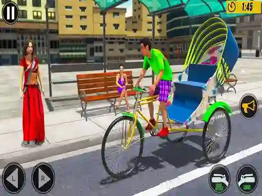 Peli Bicycle Tuk Tuk Aauto Rickshaw New Driving verkossa