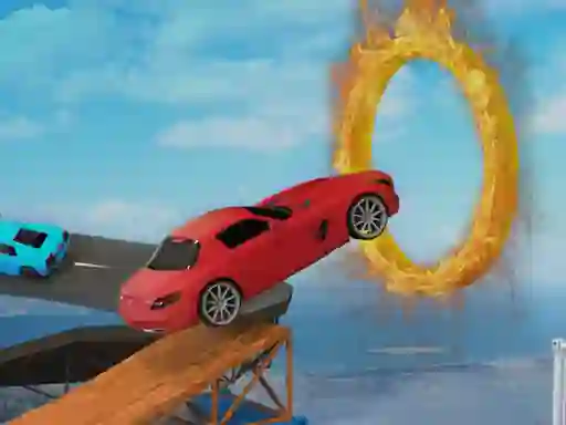 Peli Car Stunt Races Mega Ramps verkossa