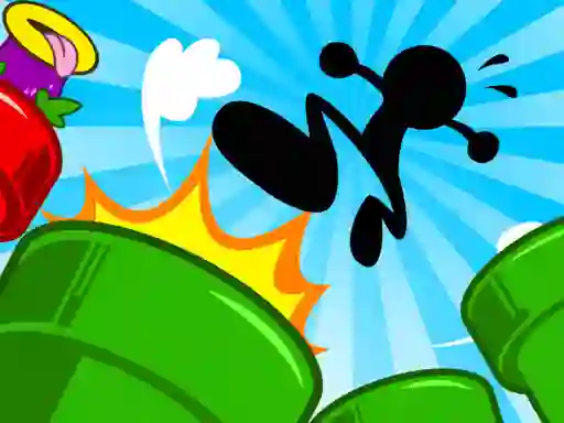 Peli Stickman Bouncing verkossa