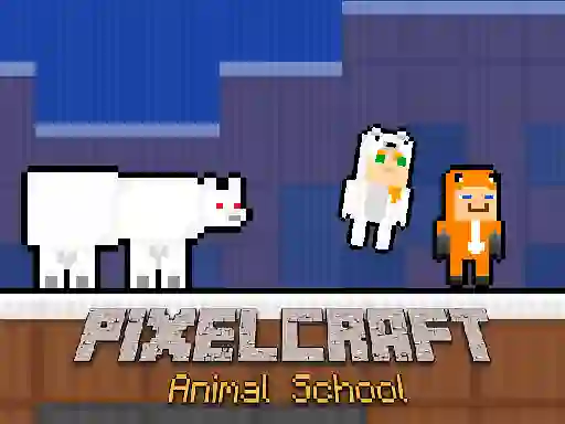 Peli PixelCraft Animal School verkossa