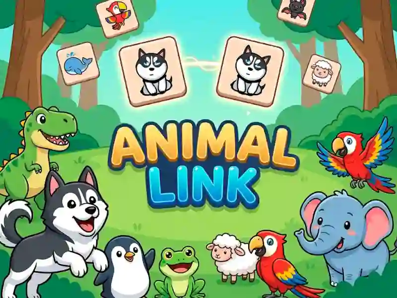 Peli Animal Link verkossa