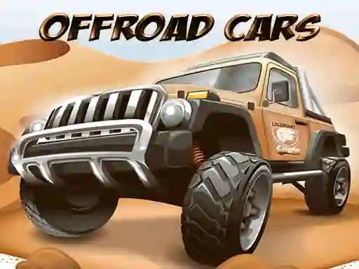 Peli Offroad Cars Jigsaw verkossa