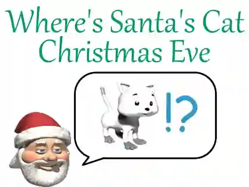 Peli Where's Santa's Cat Christmas Eve verkossa