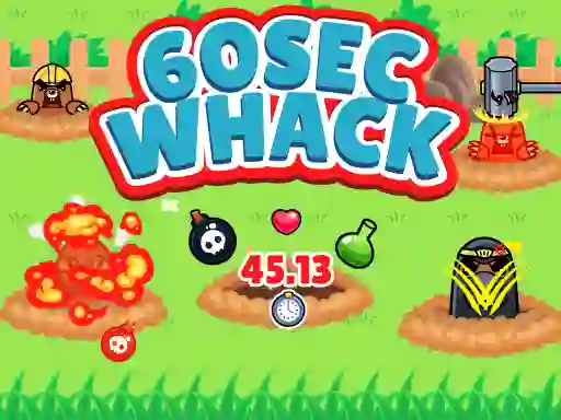 Peli 60 Second Whack verkossa