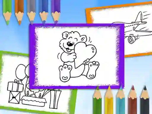 Peli Cartoon Coloring Book verkossa