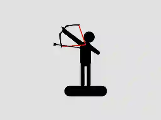 Peli Stickman archer verkossa