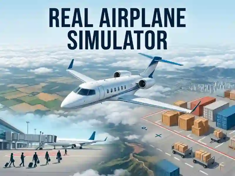 Peli Real Airplane Simulator verkossa
