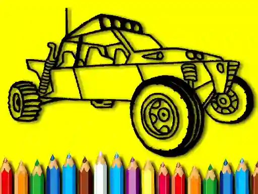 Peli Back To School: Rally Car Coloring Book verkossa