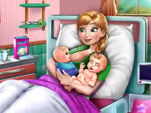 Peli Ice Princess Twins Birth verkossa