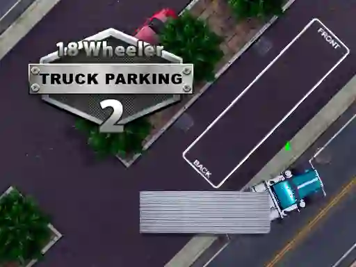 Peli 18 Wheeler Truck Parking 2 verkossa
