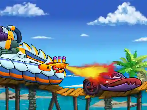 Peli Car Eats Car Sea Adventure verkossa