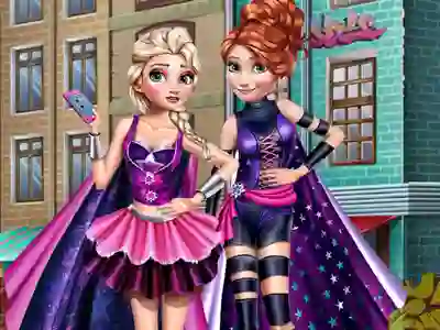 Peli Superhero Spring Princess Dress Up verkossa