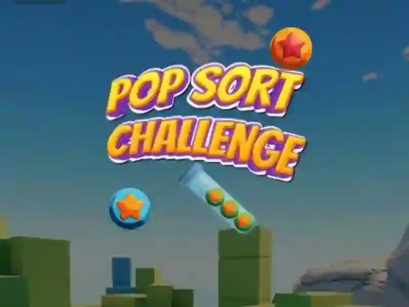 Peli Pop Sort Challenge verkossa