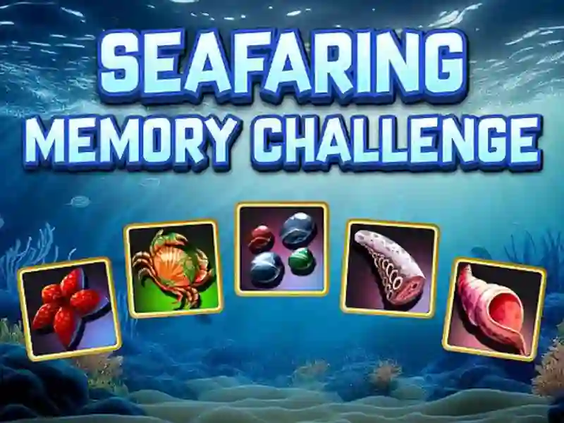 Peli Seafaring Memory Challenge verkossa