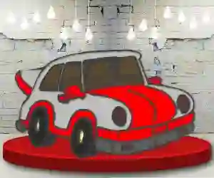 Peli Coloring Cars Time verkossa