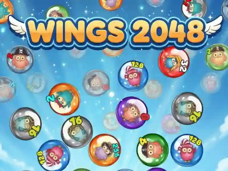 Peli Wings 2048 verkossa