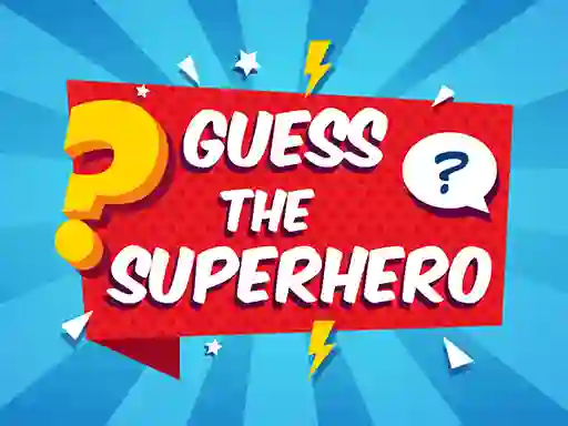 Peli Guess The Superhero verkossa