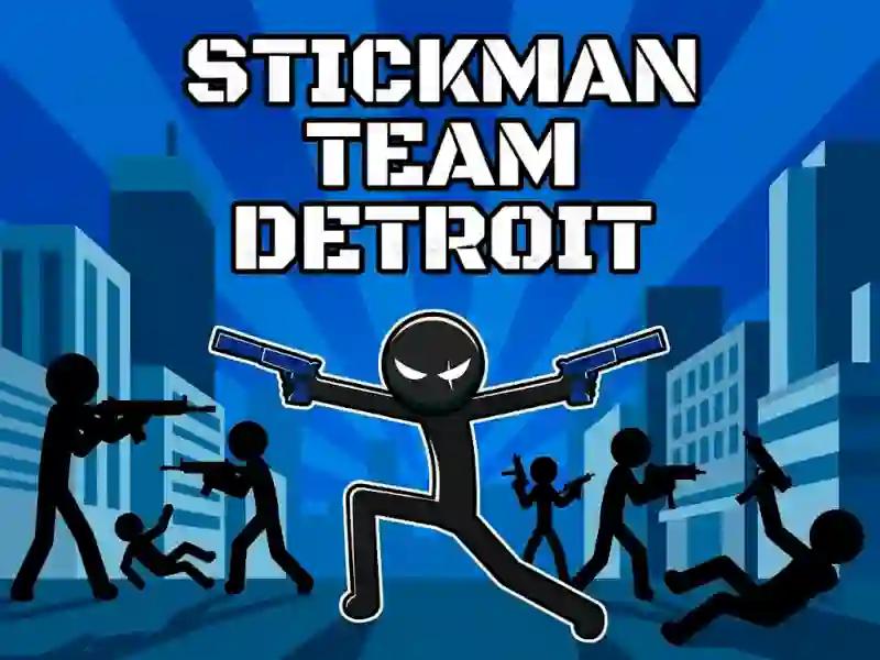 Peli Stickman Team Detroit verkossa