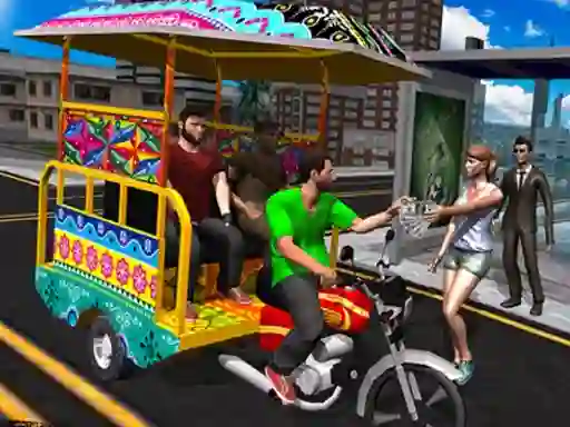 Peli TukTuk Chingchi Rickshaw 3D verkossa