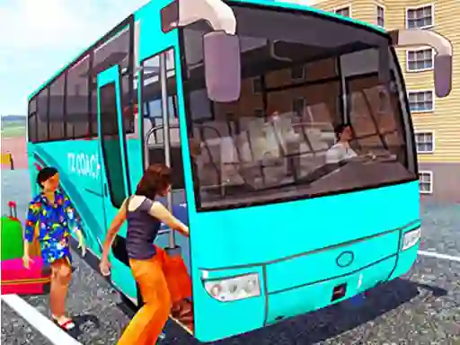 Peli Off Road bus Transport Driver: Tourist Coach Sim verkossa
