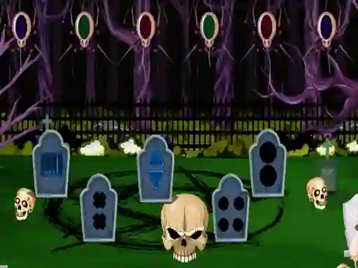 Peli Dark Cemetery Escape verkossa