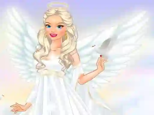Peli Sweet angel dress up verkossa