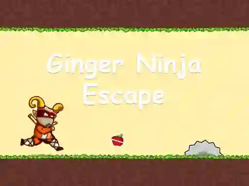 Peli Ginger Ninja Escape verkossa