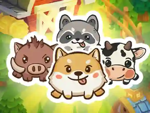 Peli Animal Sort Cute Game Puzzle verkossa