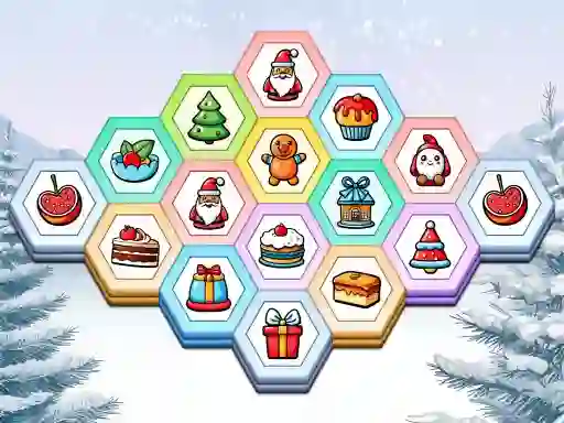 Peli Holiday Hex Sort verkossa