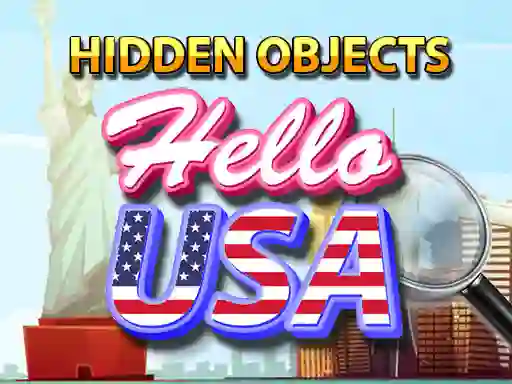 Peli Hidden Objects Hello USA verkossa