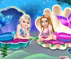 Peli Mermaid Princesses Dress up verkossa