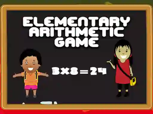 Peli Elementary Arithmetic Math verkossa