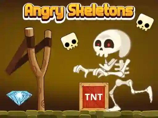 Peli Angry Skeletons verkossa