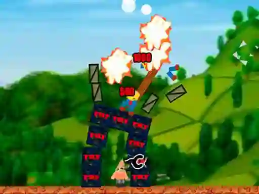 Peli Destroy the Village verkossa